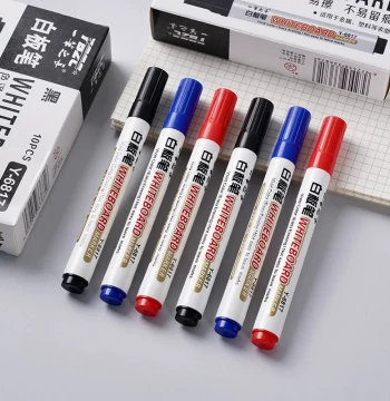 Erasable Whiteboard Markers for Teachers Water-Based Black Non-Toxic Colorful Red Blue for Kids Chalkboard Drawing Writing Pens