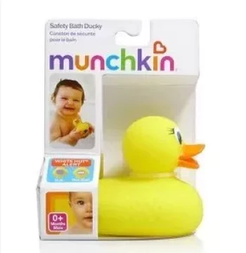 USA Munchkin Bath Toy Duck, Practical Heat-Color Changing Duck for Bath Time Companion