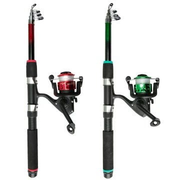 Cross-Border Children Teen Outdoor Fishing Equipment Fishing Gear Set Lure Tackle Combination Cross-Border Fishing Supplies