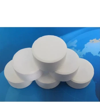 Swimming Pool Disinfection Tablets 200g Chlorine Tablets Industrial Oral Hospital Sewage Treatment Slow-Release Chlorine Tablets Landun Free Shipping