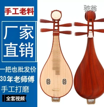 SRR Professional Rosewood Liuqin - Ideal for Exams, Beginners, and Professional Performances