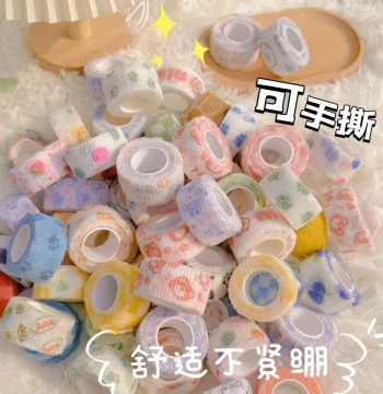 Student Writing Finger Bandages - Anti-Friction Elastic Tape to Prevent Calluses, Cute Nail Protection Finger Covers