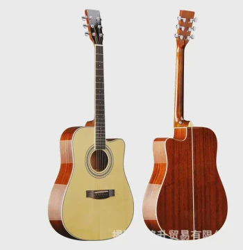Full Solid Top Acoustic Guitar - Multiple Factory Direct Styles, Spruce, Mahogany & Rosewood, 41" & 40"