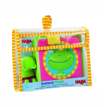 Germany HABA 1.5+ Years Frog Bath Book Water Spray Toy 3-Piece Set Infant Toddler Fine Motor Skills Early Reading