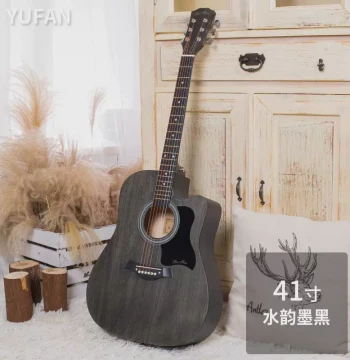 41-inch Solid Top Guitar for Beginners, 40-inch Folk Guitar for Men and Women, 38-inch Guitar Instrument for Adult Beginners
