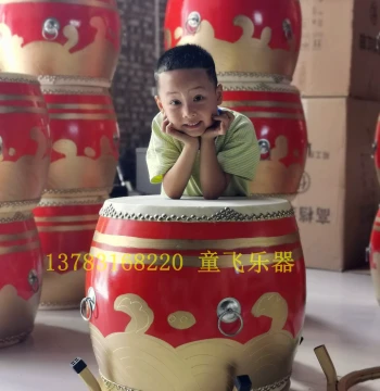 Children's Performance Dragon Drums for June 1st, New Year, and Little Lotus Talent Shows, Custom Painted Drums, Loud Celebration Drums