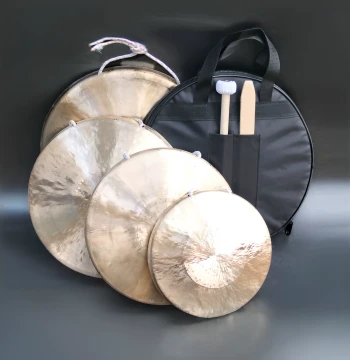 [Theater Stage Special Gong] High Mid Low Pitch Hand Gong Professional Resonant Copper Su Gong Opera Special Tiger Tone Gong Instrument