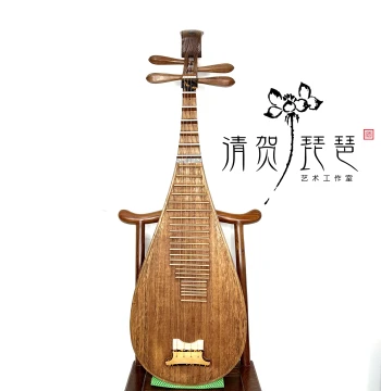 Tian Jianzhuang Old Elm Wood Pipa for Adult Performances