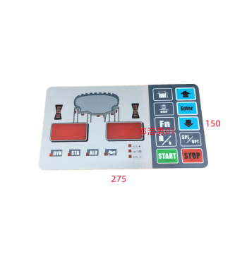 Balancing Machine Accessories: Zhongyi Taida 401E Keypad, Control Panel Display Membrane Switch