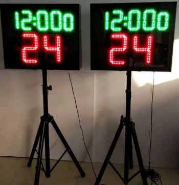 Wireless Basketball 24-Second Timer Wireless Battery Rechargeable Basketball 14-Second Shot Clock Basketball 24-Second Timer