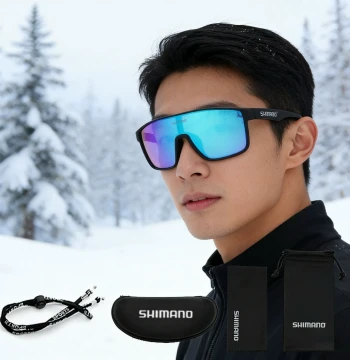 Polarized Fishing Glasses, Anti-Glare HD Eyewear for Watching Floats, Protective Goggles for Cycling and Driving