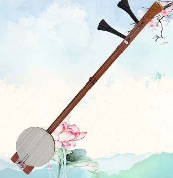 Lehun Factory Direct Red Sandalwood Jinju Banhu, Shanxi Opera Board Hu Instrument with Large Hook, Professional Performance Huqin