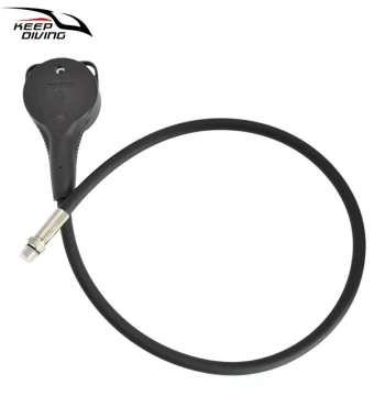 Original Italian Scuba Diving Pressure Gauge: Single HP/LP Combo Gauge with Luminous Dial for Technical Diving