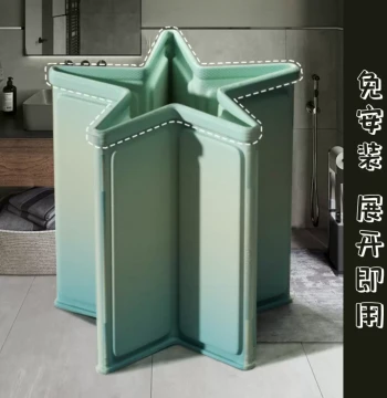 Stackable Bathtub for Home Use - Full Body Soaking Tub for Children and Adults, Bathing Pool
