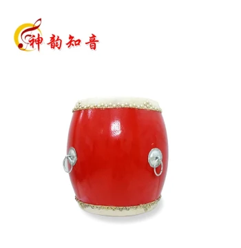 Shenyun Zhiyin 7-Inch High-Profile Cowhide Hall Drum, Buffalo Skin Small Hall Drum, 23CM Prop Drum for Comic Cross-Talk