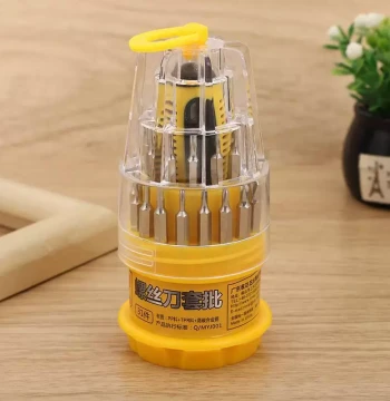 Beizhuo 98001 Screwdriver Set, 31-Piece Hex Screwdriver Kit, Multi-functional Durable Screwdriver Set