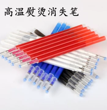 High-Temperature Disappearing Pen Refills for Shoe Making and Garment Ironing; Heat-Activated Fading Marks for Layout Lines