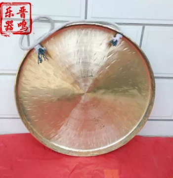Handmade Cymbals, Jiaozi, Hand Gong, Ma Gong - Professional Jinju Opera Specialized Four-Piece Resonant Copper Set