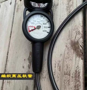 Taiwan-Made Dual Dive Gauge: Depth & Residual Pressure Gauge by Saekodive - Authentic Diving Instrument
