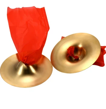 Xinbao Brass Cymbal 16/19/25CM Brass Small Cymbal Student Large Cymbal Small Cymbal Kids Bright Cymbal Snare Cymbal