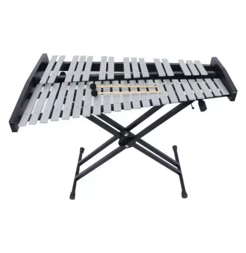 Premium Orff Marimba, 30/32/37 Note Aluminum Plate Xylophone, Iron Hand Percussion Instrument, Orff Strike Instrument