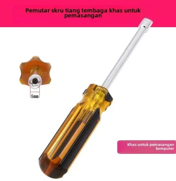 5MM Hex Allen Screwdriver Removable M.2 Screw Motherboard VGA Screw Graphics Card Copper Post PC Build Socket Tool