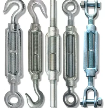 DIN1480 German Standard Turnbuckle, Wire Rope Tensioner, Straight Rod Turnbuckle Bolt