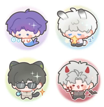 [Simple Line Avatar] Custom Cute Q-Style Character Portrait - Minimalist Hand-Drawn Design for Fan Communities