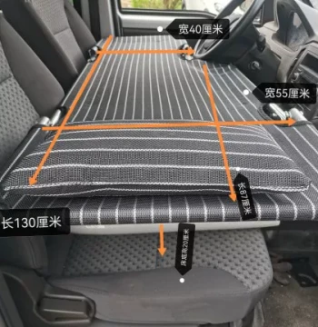 Car Folding Bed (Non-Inflatable) Truck Sedan SUV Single Row Universal Business Travel Outdoor Sleeping Pad Artifact