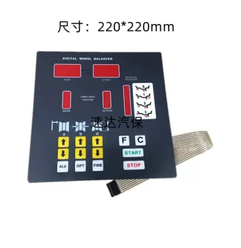 Tire Balancer Accessories Unitech 500/800 Balancer Keypad APO Touch Switch Control Panel