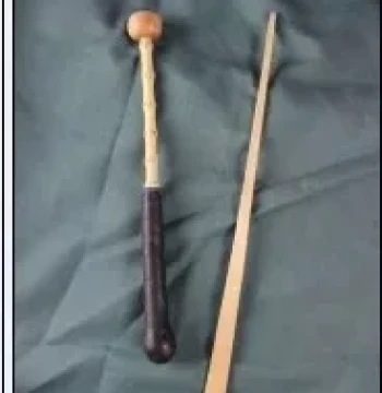 2 Pairs Free Shipping Korean Drum Sticks, Complete Set of Janggu Mallets for Long Drum