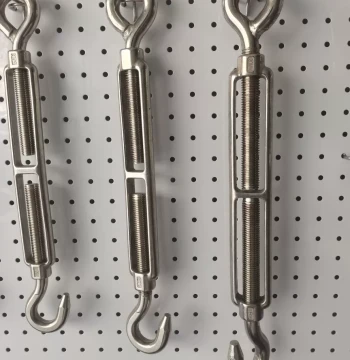 304 Stainless Steel Turnbuckle - Wire Rope Tightener for Tensioning Ropes