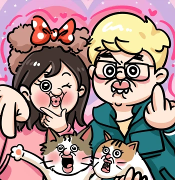 Bangbang and Yuzhi Hand-Drawn WeChat Avatar Commission Service – Custom Portrait Drawing from Real Photos to Cartoon Style Design