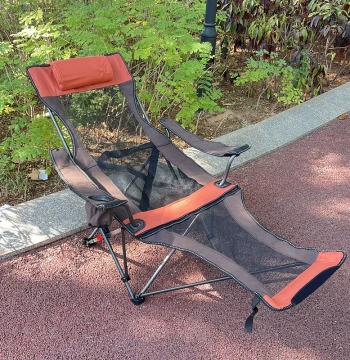 Clearance Sale Lantu Outdoor Folding Office Nap Lounge Chair Leisure Fishing Dual-Use Portable Beach Camping