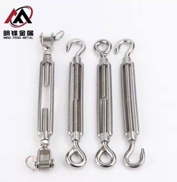 Custom 304 Stainless Steel Open Body Turnbuckle, Flower Lantern Tightener, Turnbuckle Screw Tensioner, Steel Rope Chain Rigging