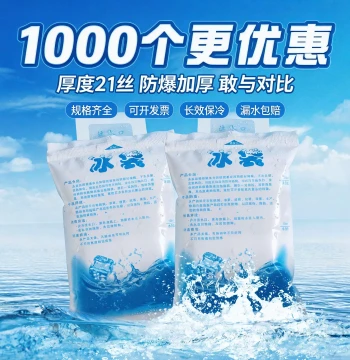 Ice Pack Bag Reusable for Fresh Food Cooling