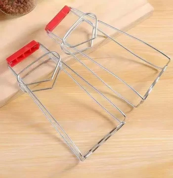 Heat-Resistant Plate Gripper, Multi-Functional Stainless Steel Kitchen Tool for Lifting Plates, Anti-Scald Gadget