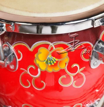 Drum & Horn Five-Tone Drum - Suzhou Drum, Timpani, Basin Drum, Buffalo Hide with Steel Rim