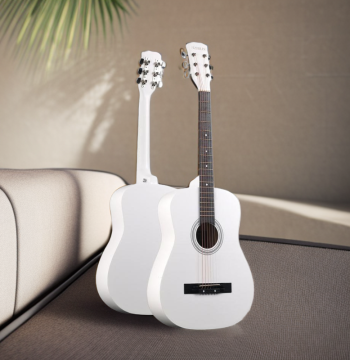 38-inch and 41-inch Student Beginner Guitar - Entry-Level Practice Acoustic Guitar for Men and Women, Folk and Classical Styles