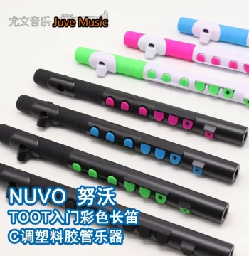 UK Nuvo TOOT Entry-Level Plastic Flute in C, Waterproof Children's Beginner Instrument