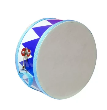 Double-Sided Drum, Snare Drum, Children's Drum, Hand Drum, Kindergarten Teaching Aid, Orff Percussion Instrument, Baby Knocking Drum