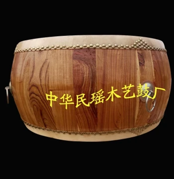 12 inch 14 inch 16 inch 18 inch 20 inch Unfinished Natural Wood Color Row Drums High-Pitch War Drums Cowhide Drums Majestic Drums Luo Drums