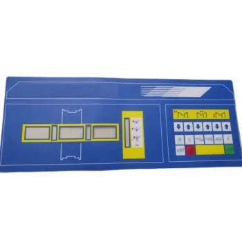 Tire Balancer Keypad Button Panel, Vehicle Calibration Instrument Keyboard Switch, Touch Display Setting Surface Film Equipment Board