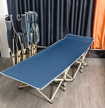 Folding Bed for Office Summer Naps - Simple Single Person Easy-Storage Camp Bed with Free Shipping