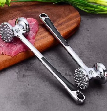 Germany DOUBLEDELI Kitchen Meat Tenderizer Steak Beef Double-Sided Hammer Household Meat Mallet