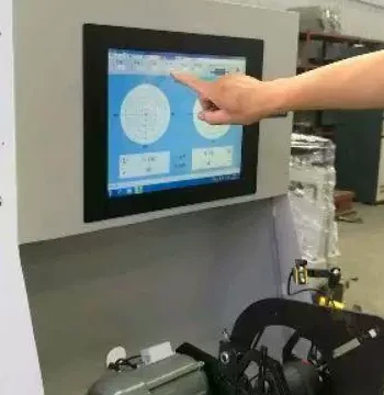 Huaye YYQ-16 Touchscreen Intelligent Belt Balancing Machine - High-Precision Balancer for Turbochargers