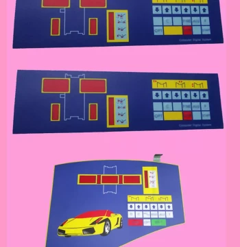 Tire Balancer Machine Accessories: Keypad Control Switch, Display Membrane Button Keyboard, Size Input Display Panel