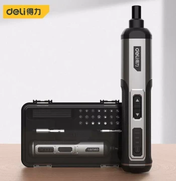 Electric Screwdriver Mini Small Rechargeable Lithium Battery Driver High Torque Household Multi-Function Electric Driver Set