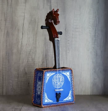 Morin Horse Head Shaped Pen Holder Office Organizer, Inner Mongolia Mongolian Handicraft Souvenir with Ethnic Style