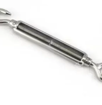 304 Stainless Steel Turnbuckle M10, Open Body Turnbuckle, Tensioner, Wire Rope Tightener 10mm